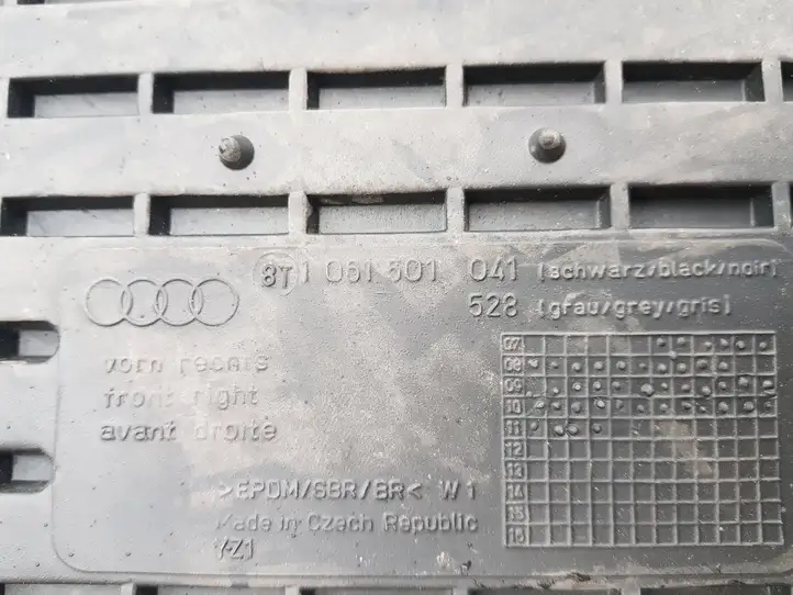 Audi A5 8T 8F (2007 - 2011) 8T1061501 Передний коврик салона — фото 2