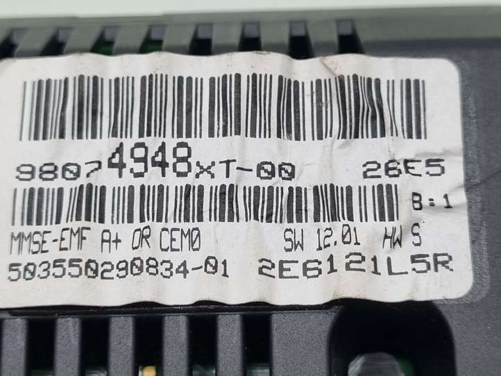 Toyota ProAce Verso (2013 - 2016)  555550290202 Экран/ дисплей / маленький экран