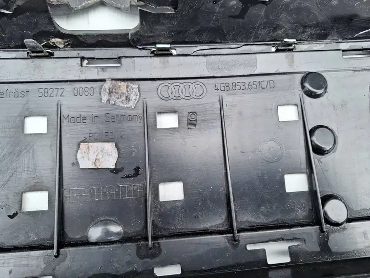Audi A7 S7 4G (2010 - 2014) 4G8853651C Верхняя решетка радиатора — фото 2
