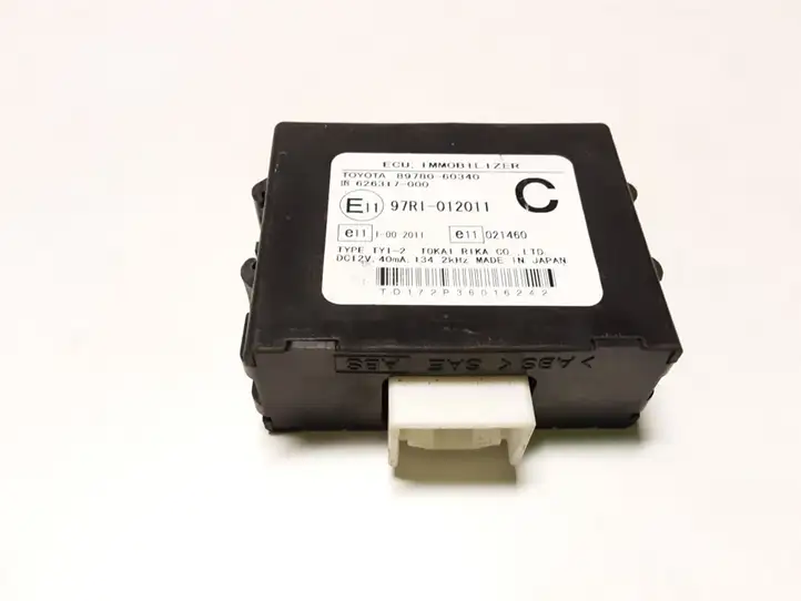 Toyota Land Cruiser (J120) (2002 - 2009) 8978060340 Блок иммобилайзера — фото 1