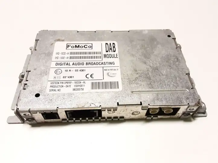 Jaguar XF X250 (2007 - 2015) VP6F6F19C034AL Блок Hi-Fi аудиосистемы — фото 1