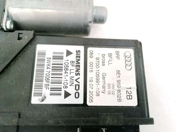 Audi A4 (2004 - 2009)  8E1959802B электродвигатель переднего стеклоподъемника
