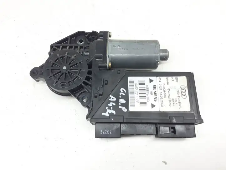 Audi A4 S4 B6 8E 8H (2000 - 2006) 8E0959802A Стеклоподъемник задней двери — фото 1