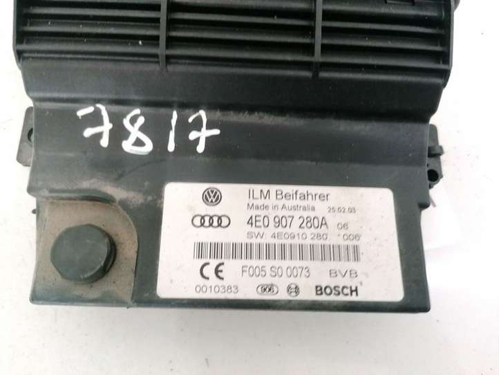 Audi A8 (2002 - 2005)  4E0907280A Другие блоки управления / модули
