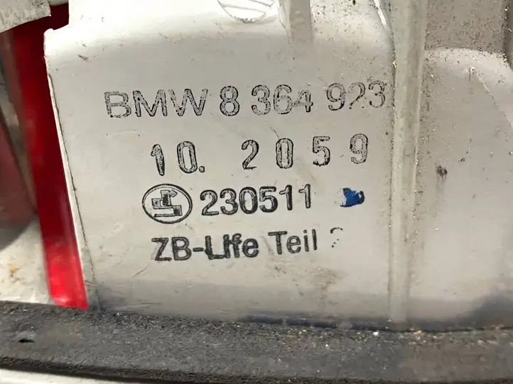 BMW 3 E46 (1998 - 2005) 8364923 Задний фонарь в крышке багажника — фото 3