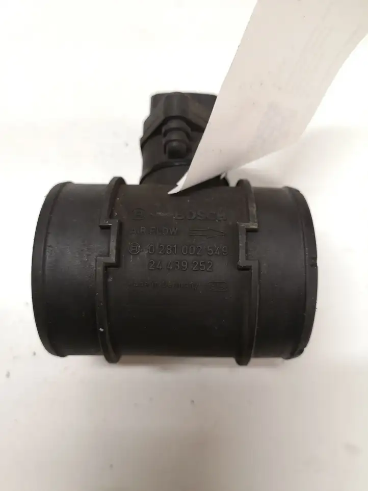 Opel Astra G (1998 - 2004) 0281002549 Датчик массового расхода воздуха — фото 2
