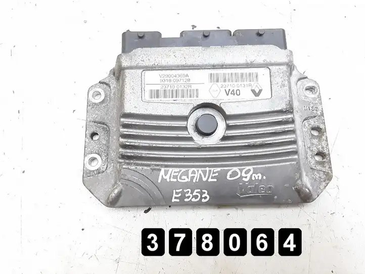 Renault Megane III (2009 - 2016) 1600petrolv29004369a284b13640r8200604934 Блок управления двигателем (ЭБУ) — фото 7