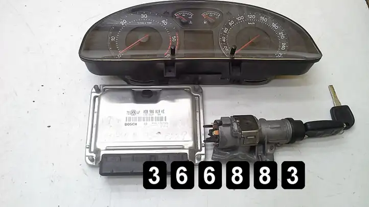 Skoda Superb B5 (3U) (2001 - 2008) 1900 tdi038906019ke 0281011201 european Блок управления двигателем (ЭБУ) — фото 1