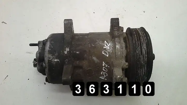 Peugeot 307 CC (2001 - 2005) 2000 sanden sd6v12 r134a Компрессор (насос) кондиционера воздуха — фото 1