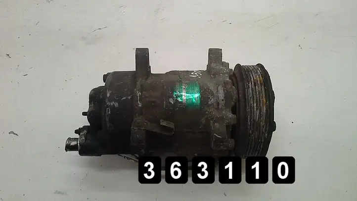 Peugeot 307 CC (2001 - 2005) 2000 sanden sd6v12 r134a Компрессор (насос) кондиционера воздуха — фото 2