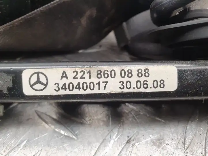 Mercedes-Benz S W221 (2005 - 2013) A2218605285 Передний ремень безопасности — фото 2