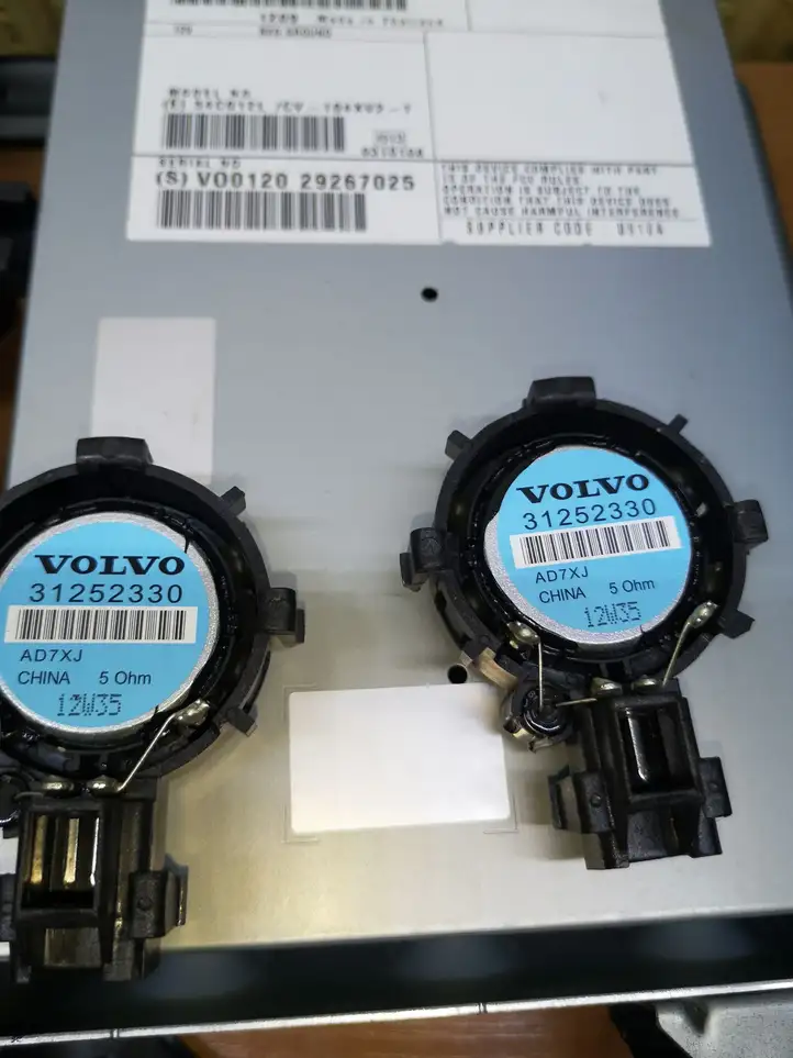 Volvo S60 (2010 - 2013) P31350322AA Комплект аудиосистемы — фото 3