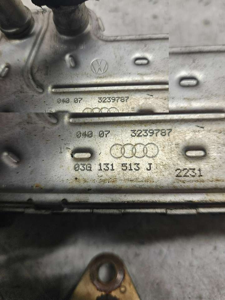 Audi A3/S3 8P (2003 - 2005)  03G131513J Охладитель EGR