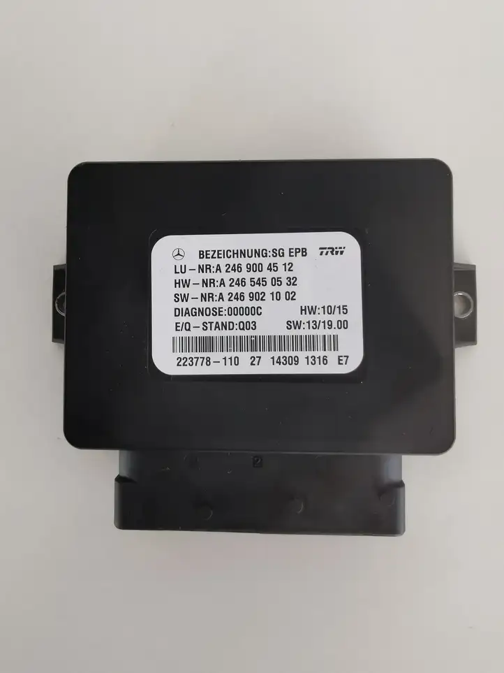 Mercedes-Benz CLA C117,X117,W117 (2013 - 2019) A2469004512 Блок управления стояночным тормозом — фото 1