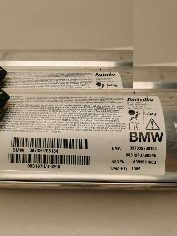 BMW 5 E60 E61 (2004 - 2010)  600955100G Подушка безопастности пассажира