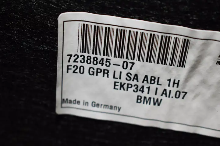 BMW 1 F20 F21 (2011 - 2019) 7238845 Боковая обшивка багажника — фото 6