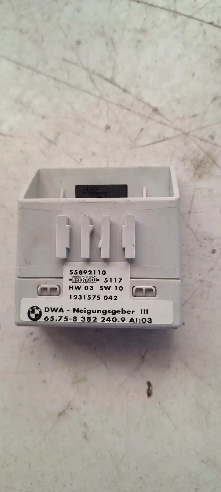 BMW X5 E53 (1999 - 2006) 657583822409 Датчик наклона — фото 1