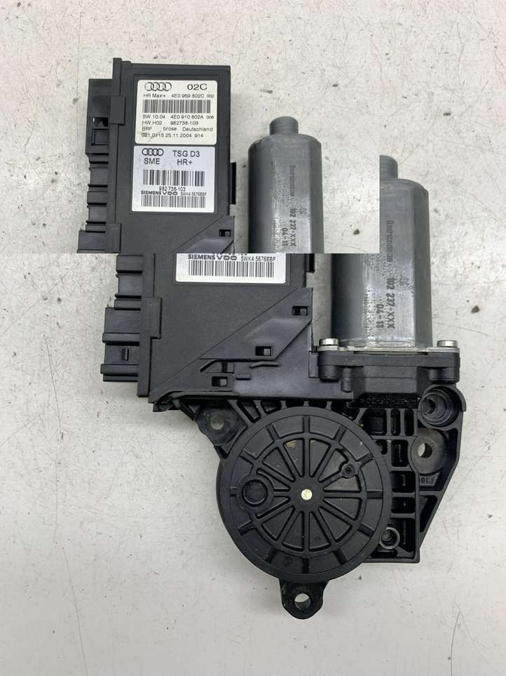 Audi A8 (2002 - 2005)  4E0959802C Механизм подъема окон задней двери