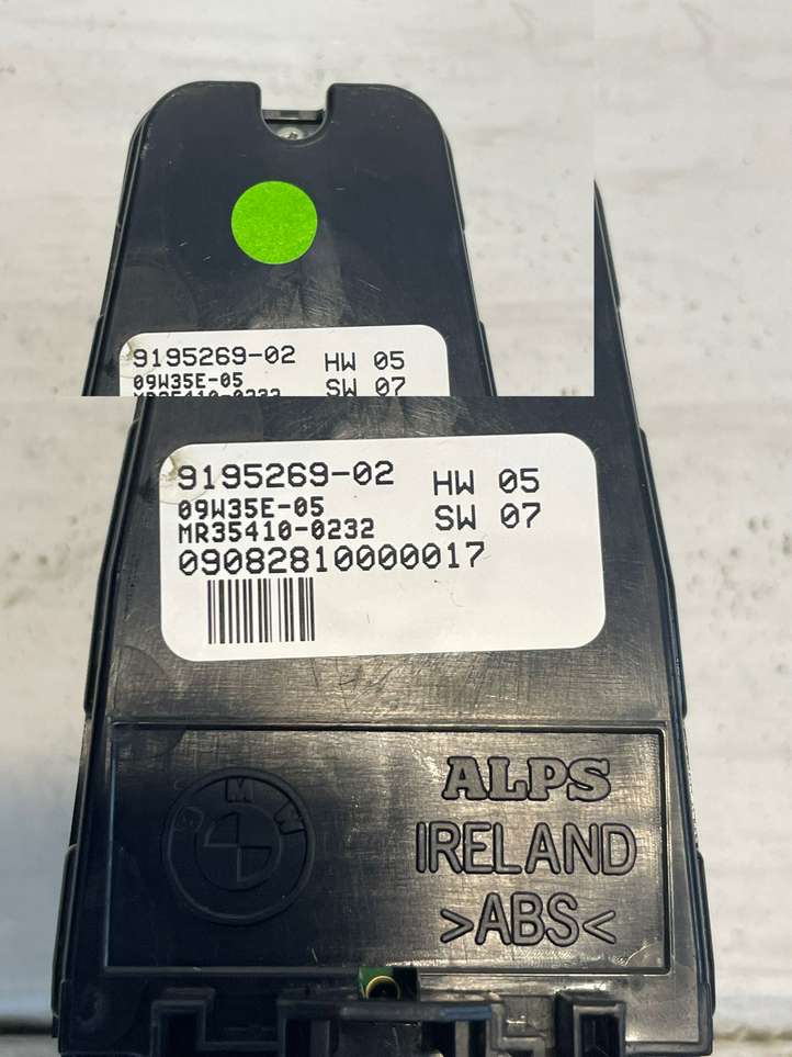 BMW 7 F01 F02 F03 F04 (2008 - 2016)  9195269 Кнопка стеклоподъемников