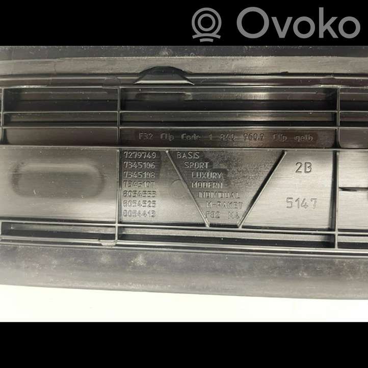BMW M4 F82 F83 (2014 - 2020)  7279749 Комплект обшивки порога (внутренний)