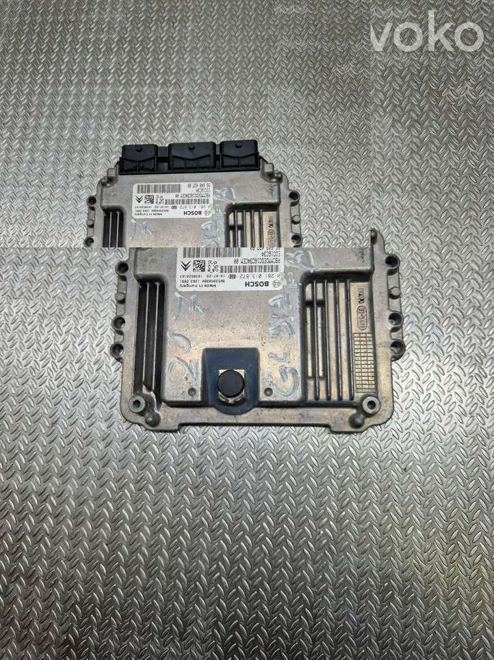 Peugeot 207 (2006 - 2009)  0281013872 Блок управления двигателя