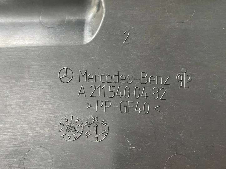 Mercedes-Benz E W211 (2002 - 2009)  A2115400482 Крышка ящика предохранителей