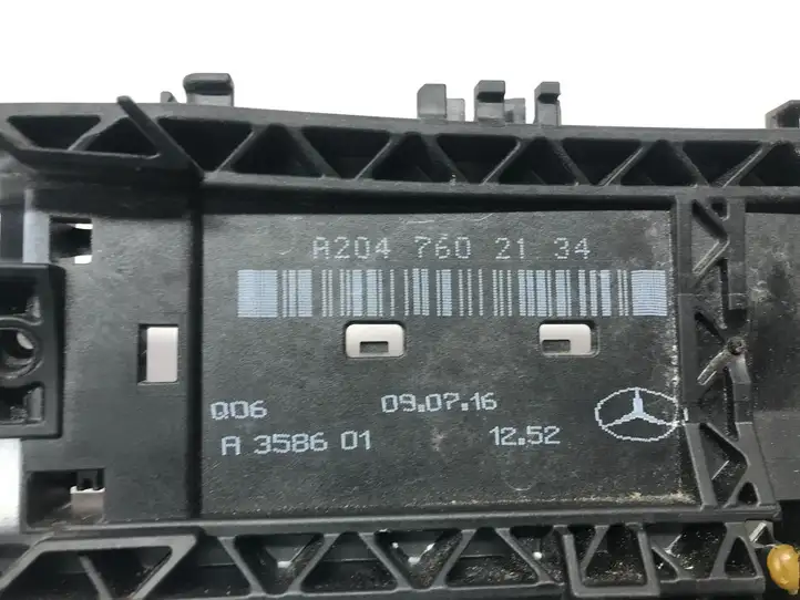 Mercedes-Benz C W204 (2007 - 2014) A2047602134 Внутренняя ручка задней двери — фото 3