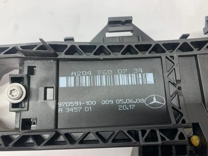 Mercedes-Benz C W204 (2007 - 2014) A2047600734 Внутренняя ручка задней двери — фото 3