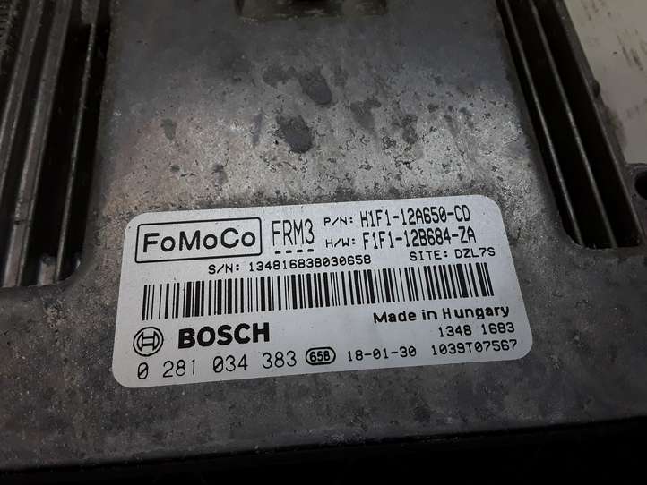 Ford Focus (2015 - 2019)  H1F112A650CD Блок управления двигателя