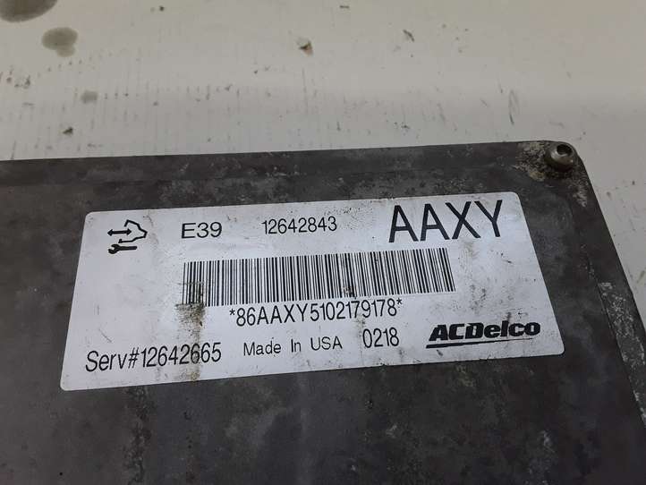 Cadillac SRX (2009 - 2012)  12642843 Блок управления двигателя
