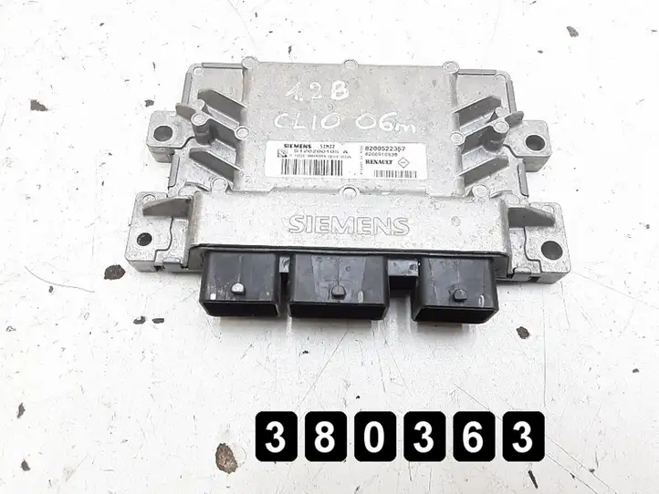 Renault Clio II (2001 - 2005) 1200petrol8200522357S120200105A Блок управления двигателем (ЭБУ) — фото 1