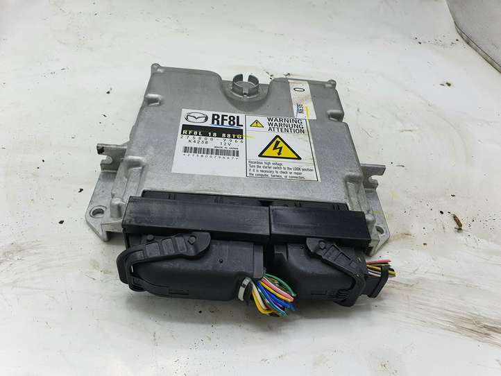 Mazda 5 (2005 - 2010)  RF8L18881G Блок управления двигателя