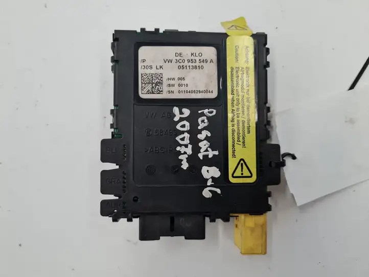 Volkswagen PASSAT B6 (2005 - 2010) 3C0953549A Датчик угла поворота руля — фото 1