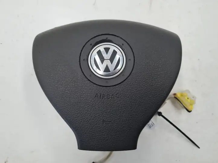 Volkswagen Touran I (2003 - 2010) 1K0880201Q Подушка безопасности руля — фото 1