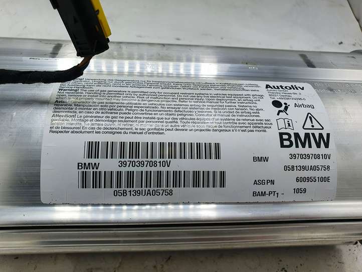 BMW 5 E60 E61 (2004 - 2010)  39703970810V Подушка безопастности пассажира