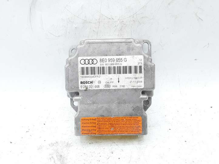Audi A4 (2004 - 2009)  8E0959655G Блок управления надувных подушек