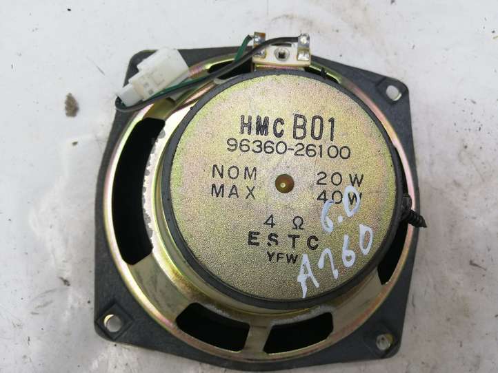 Hyundai Santa Fe (2000 - 2005)  9636026100 Громкоговоритель (громкоговорители) в передних дверях