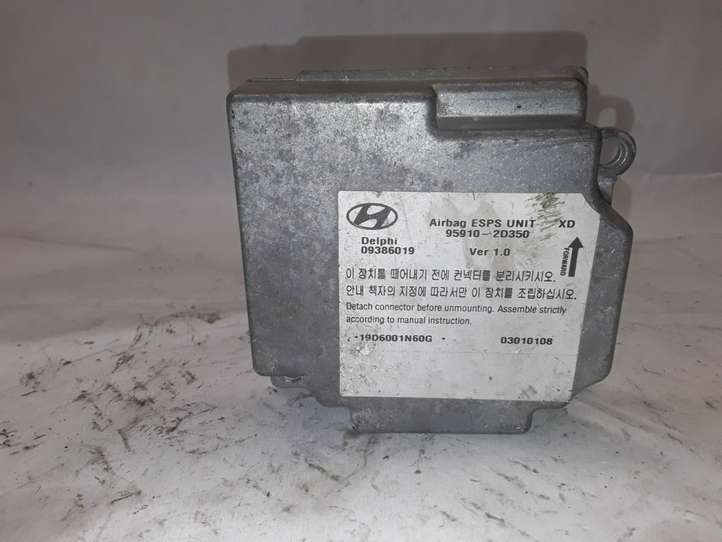Hyundai Elantra (2003 - 2010)  959102D350 Блок управления надувных подушек