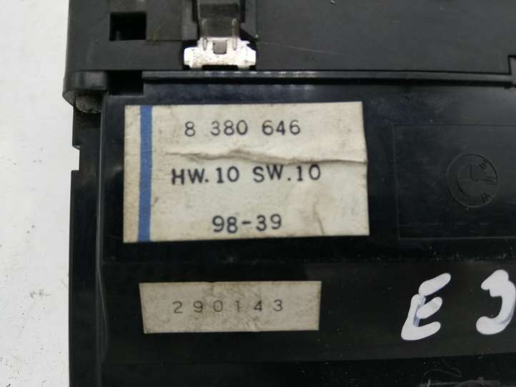 BMW 5 E39 (1996 - 2003)  8380646 Кнопка стеклоподъемников