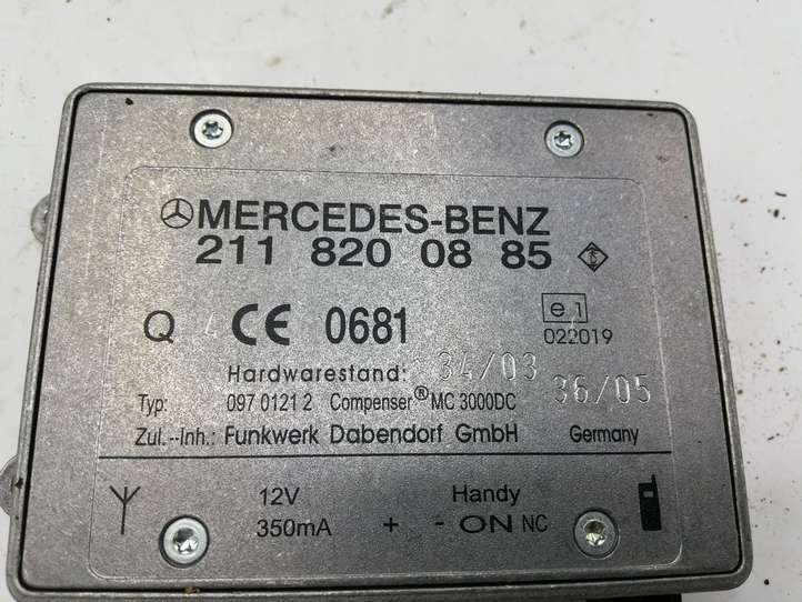 Mercedes-Benz ML W164 (2005 - 2011)  25118200885 Блок управления антенной