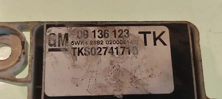 Opel Vectra B (1999 - 2002) 09136123TK Датчик удара SRS — фото 3