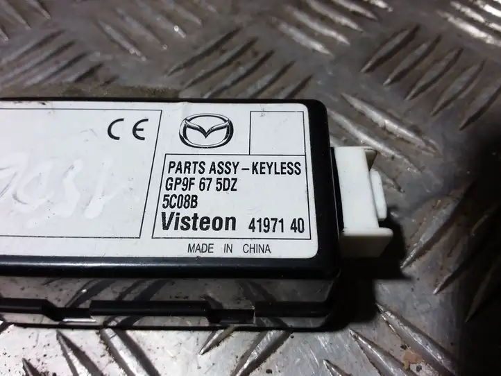 Mazda 6 (2002 - 2005) GP9F675DZ Блок бесключевого доступа — фото 3