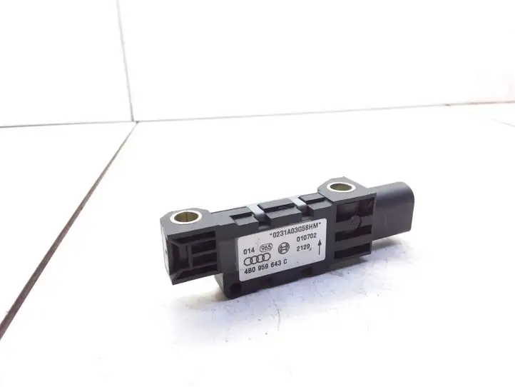 Audi A6 S6 C5 4B (2001 - 2004) 4B0959643C Датчик удара SRS — фото 1