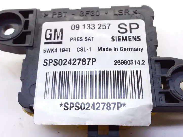 Opel Astra G (1998 - 2004) 09133257 Датчик удара SRS — фото 4