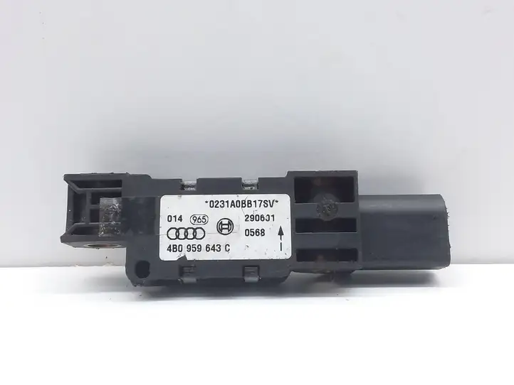 Audi A6 S6 C5 4B (2001 - 2004) 4B0959643C Датчик удара SRS — фото 1