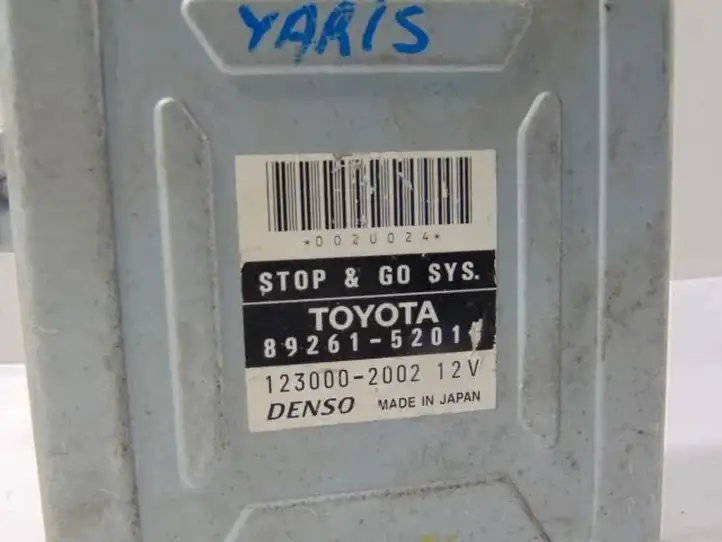 Toyota Yaris (1999 - 2003) 8926152010 Модуль Start/Stop — фото 4