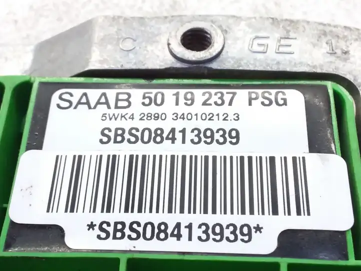 Saab 9-5 (1998 - 2005) 5019237 Датчик удара SRS — фото 4