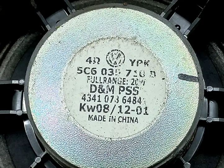 Volkswagen Jetta VI (2011 - 2018) 5C6035710 Динамики задних дверей — фото 2