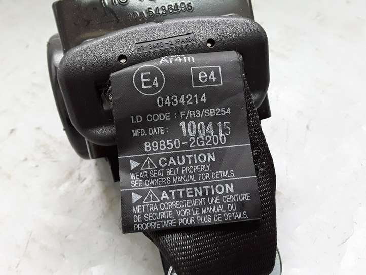 Kia Magentis (2008 - 2010)  898502G200 Средний ремень безопасности ()