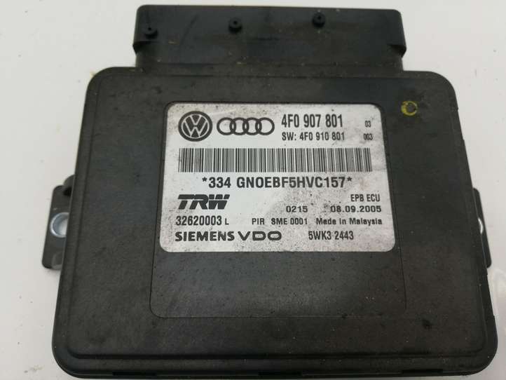 Audi A6 (2004 - 2008)  4F0907801 Модуль управления ручным тормозом